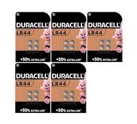 20X Duracell LR44 (5 Blister Da 4 batterie) 20 Pile (A76/V13GA/76A)