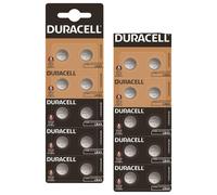 20x Duracell LR44 A76 AG13 1,5V Alcaline Batterie a Bottone
