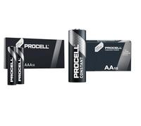 20X Duracell Procell AA + AAA (1 Blister Da 10 Batterie AA Procell + 1 Blister Da 10 Batterie AAA Procell) 20 Pile
