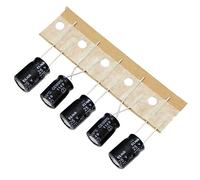 20 x Condensatore radiale Elko 220µF 25V | Condensatore elettrolitico fino a 105°C | 220uF Electrolytic Capacitor from Elna