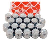 20x Febi BILSTEIN 46696 Dado Ruota per Kia Mazda Hyundai Mitsubishi M12 X 1,5 MM