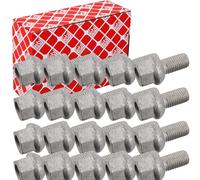 20x FEBI DADI Ruota Set Lunghezza: 40mm SFERA A/G PER CERCHI IN ACCIAIO