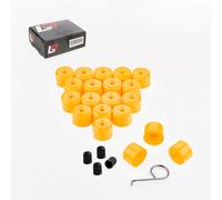 20X Felgen Rad Schraube Copertura Esagonale Kappe 17 Mm Giallo Per MAYBACH