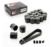 20X Felgen Radschraube Abdeckkappe Sechskant Kappe 17 Mm Nero Per BMW 2Er 3Er