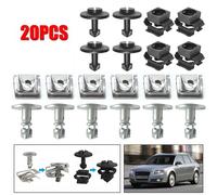 20x for AUDI-A4 per a6 per a8 per tt Sottoscocca Motore Sotto Cover Clips di
