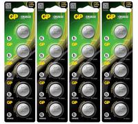 20x GP CR2032 3V Batterie A Bottone Coin Cell Al Litio DL2032 BULK