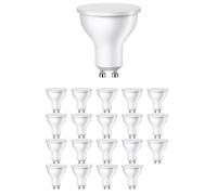 20x GU10 LED PAR16 bianco (4000 K) 5 W 450lm 103° opaco [EEK: F]