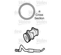 20x Guarnizione sistema climatizzazione 509758 VALEO