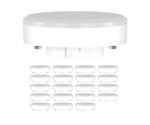 20x lampadine GX53 LED bianco caldo (2700 K) 10,6 W 1038lm 115° opaco [EEK: F]
