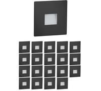 20x LED luce per scale/parete da incasso FOW per interni ed esterni downlight