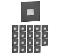 20x LED luce per scale/parete da incasso FOW per interni ed esterni downlight