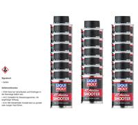 20x LIQUI MOLY Motocicletta 4T Shooter Benzina Additivo per Carburanti 80 ML