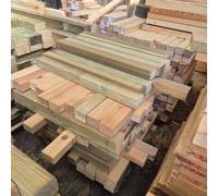 20x Listello Legno di Pino da 50-55 cm - Sez. 4,5x9 cm - STOCK magazzino
