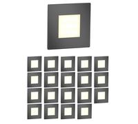 20x luce LED per scale/apparecchio da incasso FEX per interni ed esterni