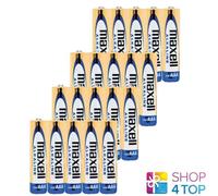 20x Maxell AAA LR03 1.5V Pile Alkaline BULK Pacco Uso Quotidiano