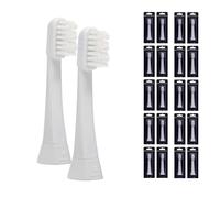 20x Megasonex Testine per Spazzolino Zick Zack - Soft