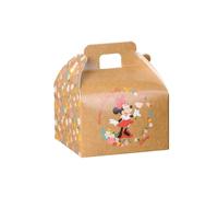 20X MINNIE FLOWER DISNEY Valigietta portaconfetti BOMBONIERA 12CB