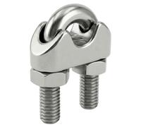 20x Morsetto per fune metallica Morsetto a U Acciaio inossidabile V2A 304 8mm Mo