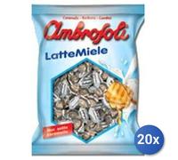 20x Multipack Caramelle Ambrosoli Latte Miele Gr 135