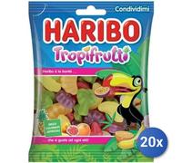 20x Multipack Caramelle Haribo Tropifrutti Gr 175