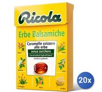20x Multipack Caramelle Ricola Erbe Balsamiche Gr 50