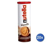 20x Multipack Ferrero Nutella Snack Biscuits Tubo Gr 166
