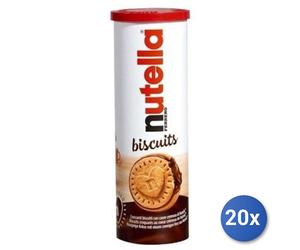 20x Multipack Ferrero Nutella Snack Biscuits Tubo Gr 166