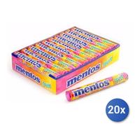 20x Multipack Mentos Frutta Stick Pz 20