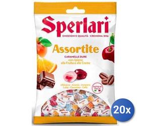 20x Multipack Sperlari Caramelle Dure Assortite Gr 420