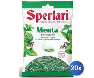 20x Multipack Sperlari Caramelle Dure Menta Gr 420