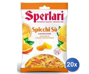 20x Multipack Sperlari Caramelle Dure Spicchi Gr 420