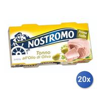 20x Multipack Tonno Nostromo Olio Oliva Gr 160X2