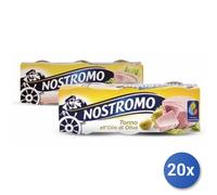 20x Multipack Tonno Nostromo Olio Oliva Gr 70X3
