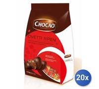 20x Multipack Vergani Ovetti Chocao Fondente Gr 125