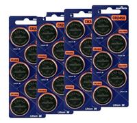 20x Murata CR2450 Batteria Pila Bottone Litio 3V DL2450 ECR2450