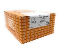 20x OBO Bettermann M16 Quick-Schellen | Klemmschelle | Rohrschelle | anreihbar | profondo nero | 16mm | 20 pezzi