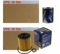 20X Original SCT Filtro Olio SH 4788 P + 20X SCT Flush Motore