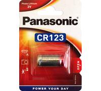 20x Panasonic Lithium Power Photo Batteria 3V CR123 1400 mAh CR-123AL 20x1er Bl.
