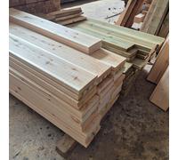 20x Pavimento in Legno Antiscivolo 116 cm, Larghezza 14,5 cm - STOCK MAGAZZINO