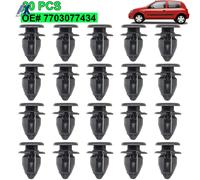 20X Per Opel Vauxhall Vivaro Renault Trafic Clio Kangoo Auto Interni Clip per le porte laterali Fermadurre Sostituzione auto