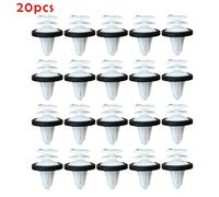 20X per orlo Plastica Auto Clip Rivetto 17mm D.Paraurti Modanatura Lato Panel