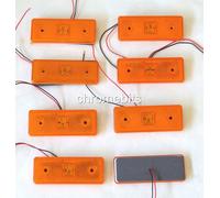 20x Pezzi Ambra Luce LED Indicatore Laterale SMD Riflettore Van Autobus 12v 12