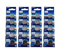 20x PHILIPS CR2016 Batteria Pile A Bottone Al Litio 3V BULK