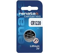 20x Renata batteria a bottone litio CR1220 1 blister 3 V CR 1220