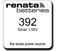 20x Renata Watch V 392 cella orologio a bottone SR 41 W V392 batteria orologi...