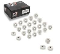 20X Rulli Per Porta Scorrevole Universale Con Cuscinetti 28/7/10MM