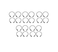 20X Spina Jack da 3,5 mm A RJ9 per Cuffie per Cavo Adattatore Telefono Office