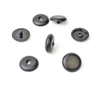 20x STOPPER PER CINTURA DI SICUREZZA PLASTICA UNIVERSALE NERO PULSANTE...