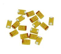 20x Tantalio Condensatore SMD D 150µF 6,3V 125°C 7,3x4,3mm Kemet B45196H1157K409 150uF