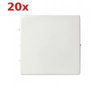 20X TECLA SIMON 82010-30 BIANCO INTERRUTTORE CONMUTATORE CRUZE Schalter Weiss